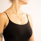 18K Gold PVD Charms Set – Bow Pearl, Heart Lock & Textured Heart Pendants | Waterproof & Hypoallergenic - Iron Wire Decor