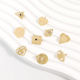 18K Gold PVD Stainless Steel Evil Eye Charm Bracelet & Necklace Set – Waterproof & Hypoallergenic Jewelry - Iron Wire Decor