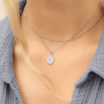 18K Gold PVD Stainless Steel Love Charm Set – Waterproof, Non - Tarnish Jewelry for Women - Iron Wire Decor