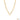 “18K Gold PVD Stainless Steel Curb Chain Charm Holder Necklace – Waterproof & Hypoallergenic”