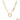 Paperclip Charm Keeper Necklace – 18K Gold PVD Stainless Steel, Non-Tarnish Finish