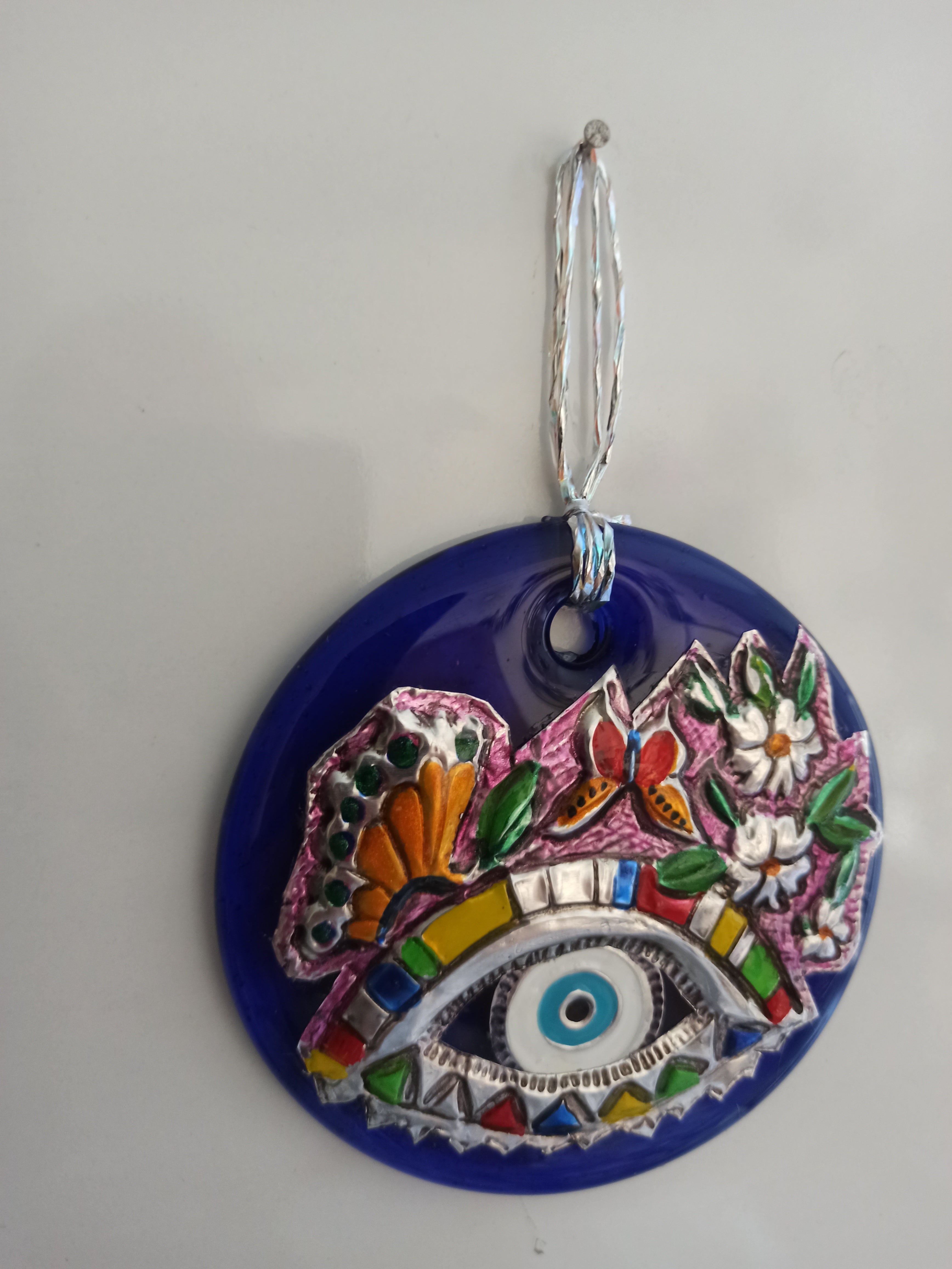 Evil Eye Bead with One eye Figure