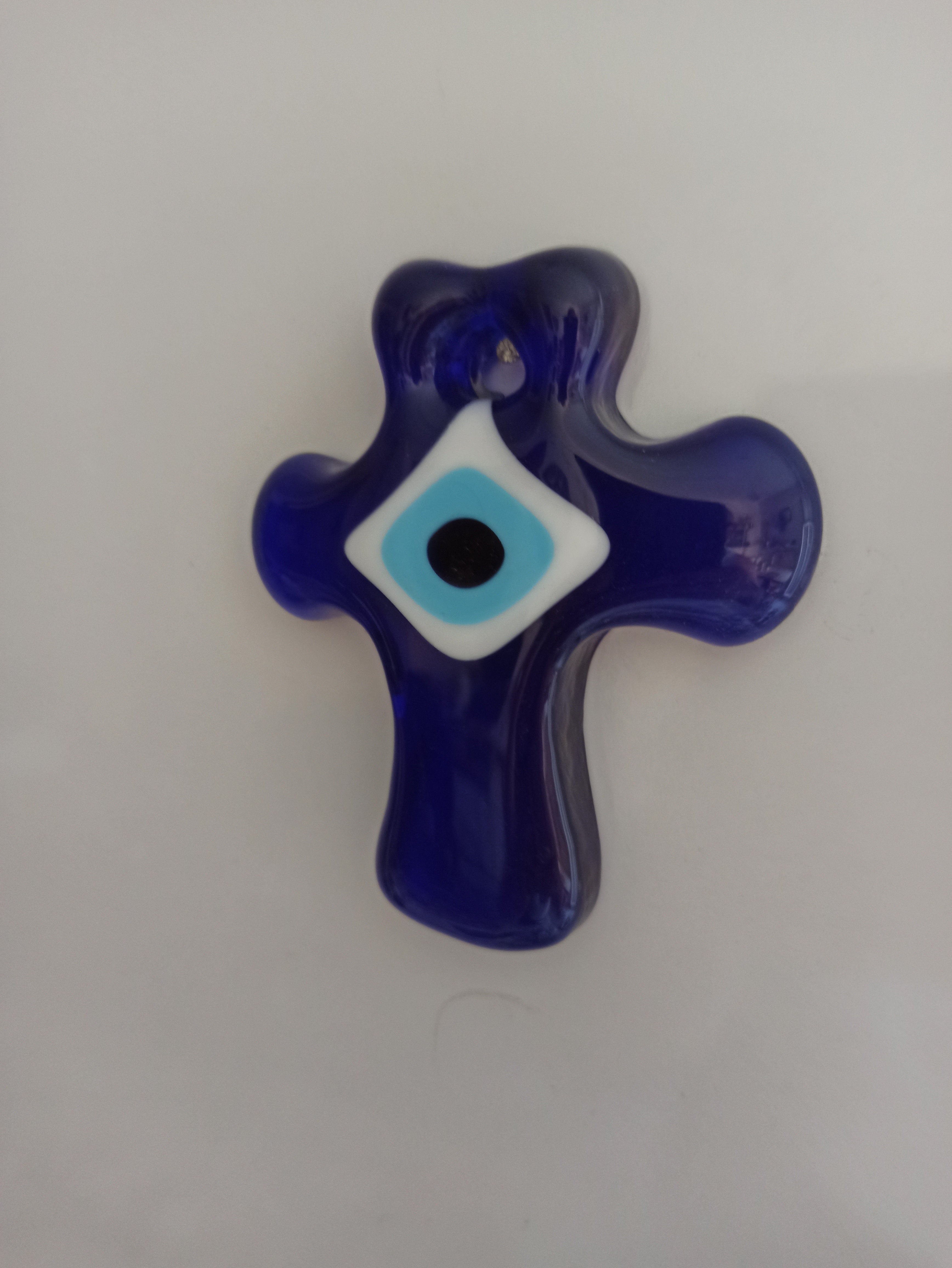 Cross Shaped Evil Eye Bead