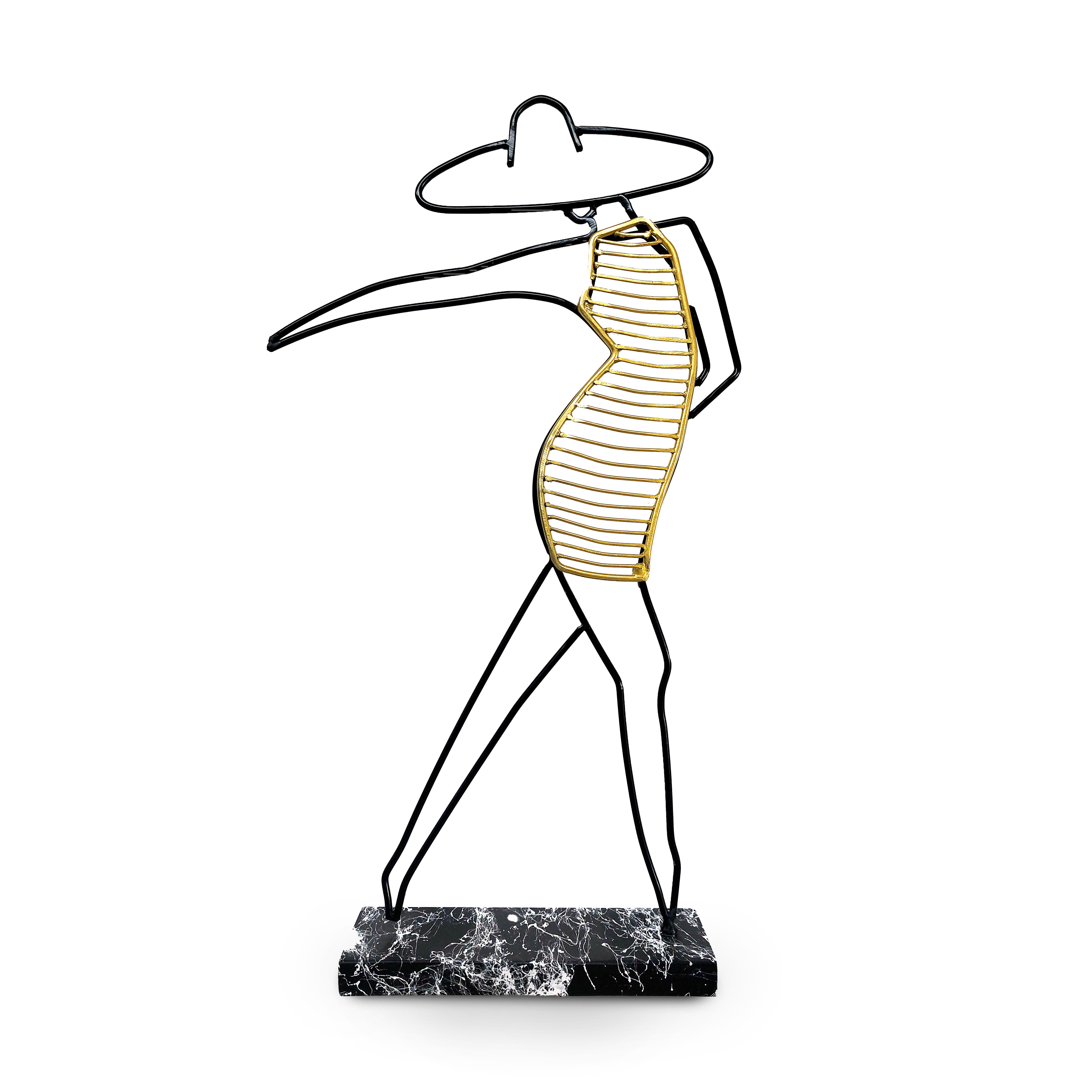 Woman Silhouette, Sculpture handmade home decor