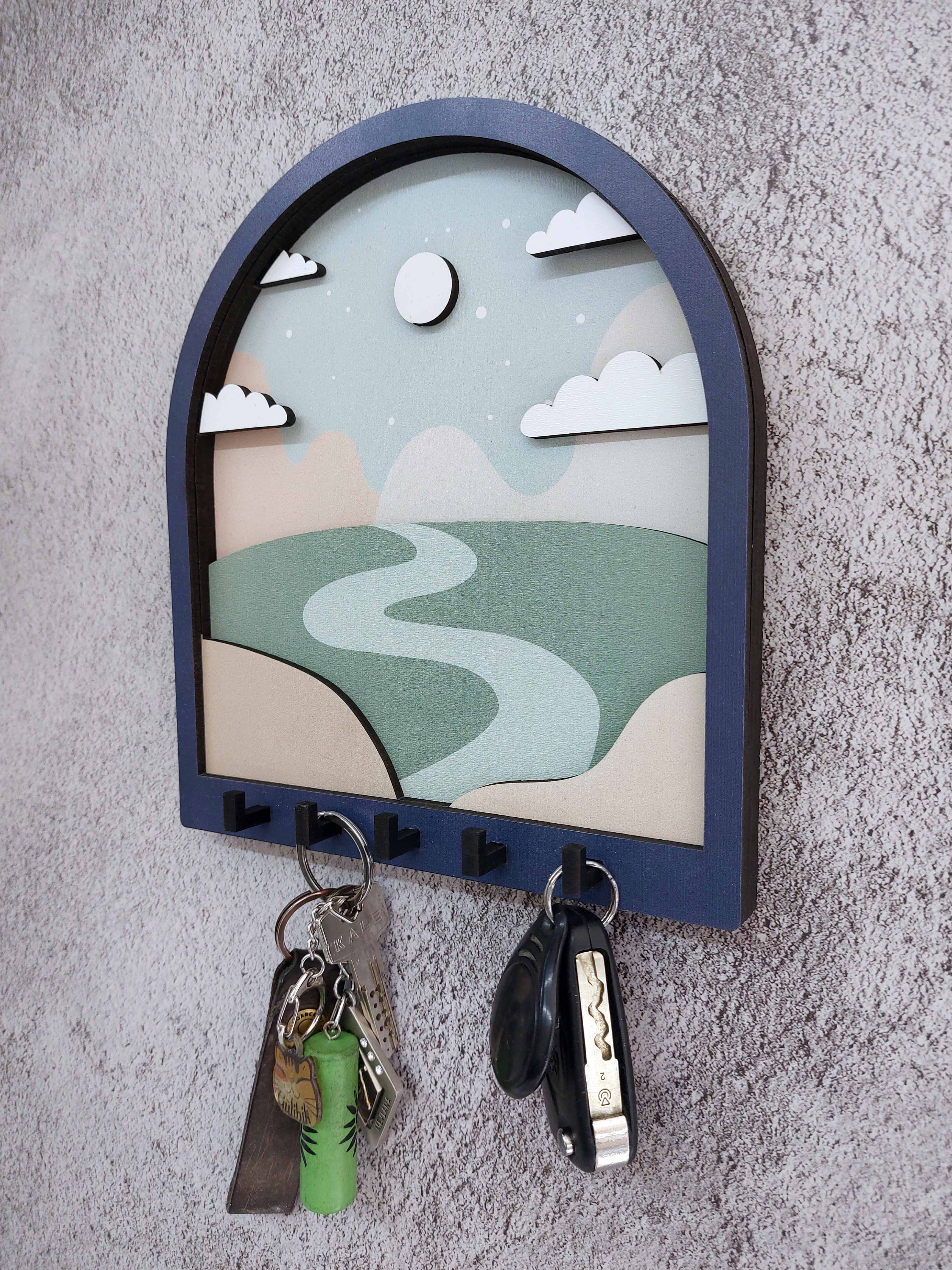 Decorative Fairytale Layered Wall Hanger