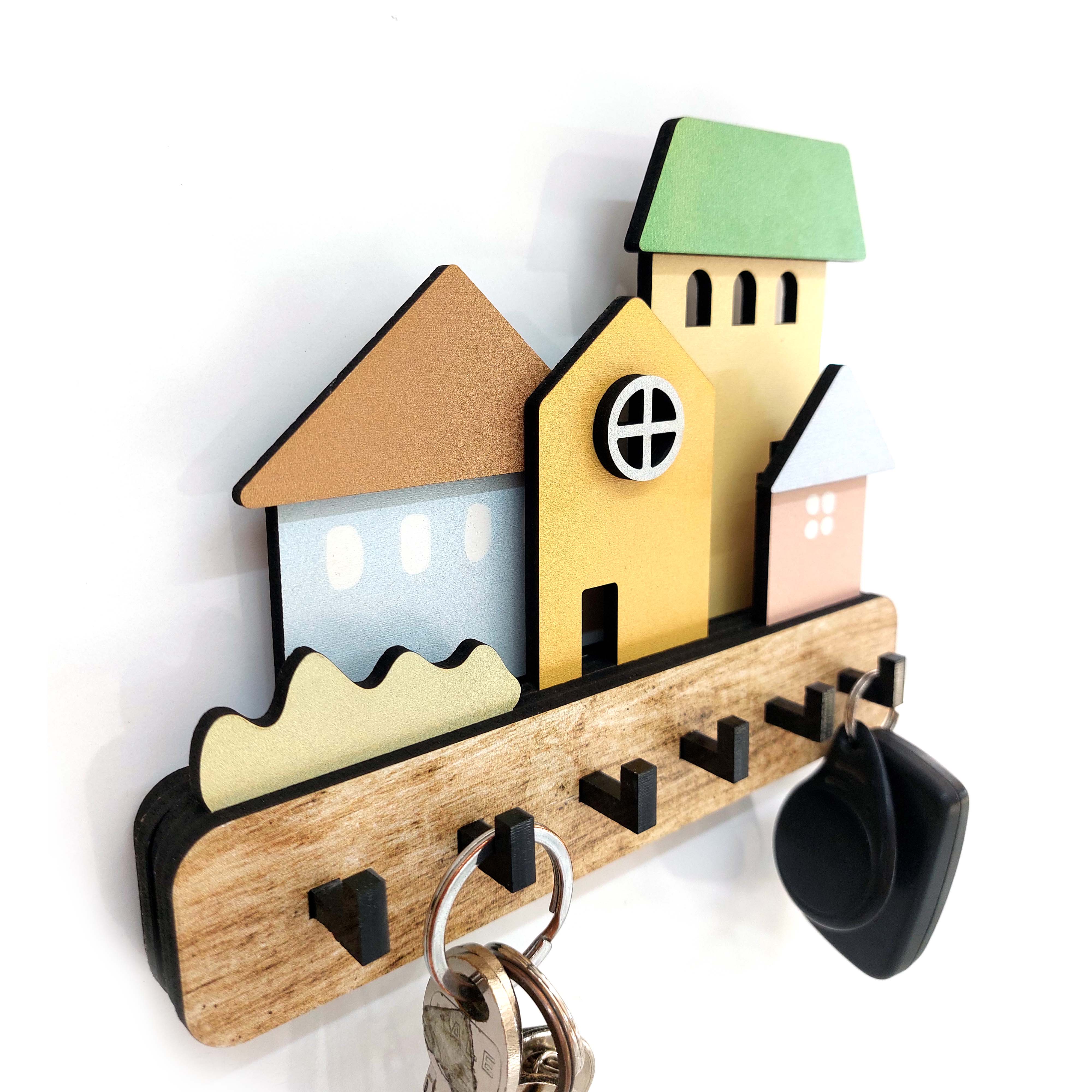 Decorative Size Pastel  Wall Decor Hanger Keychain