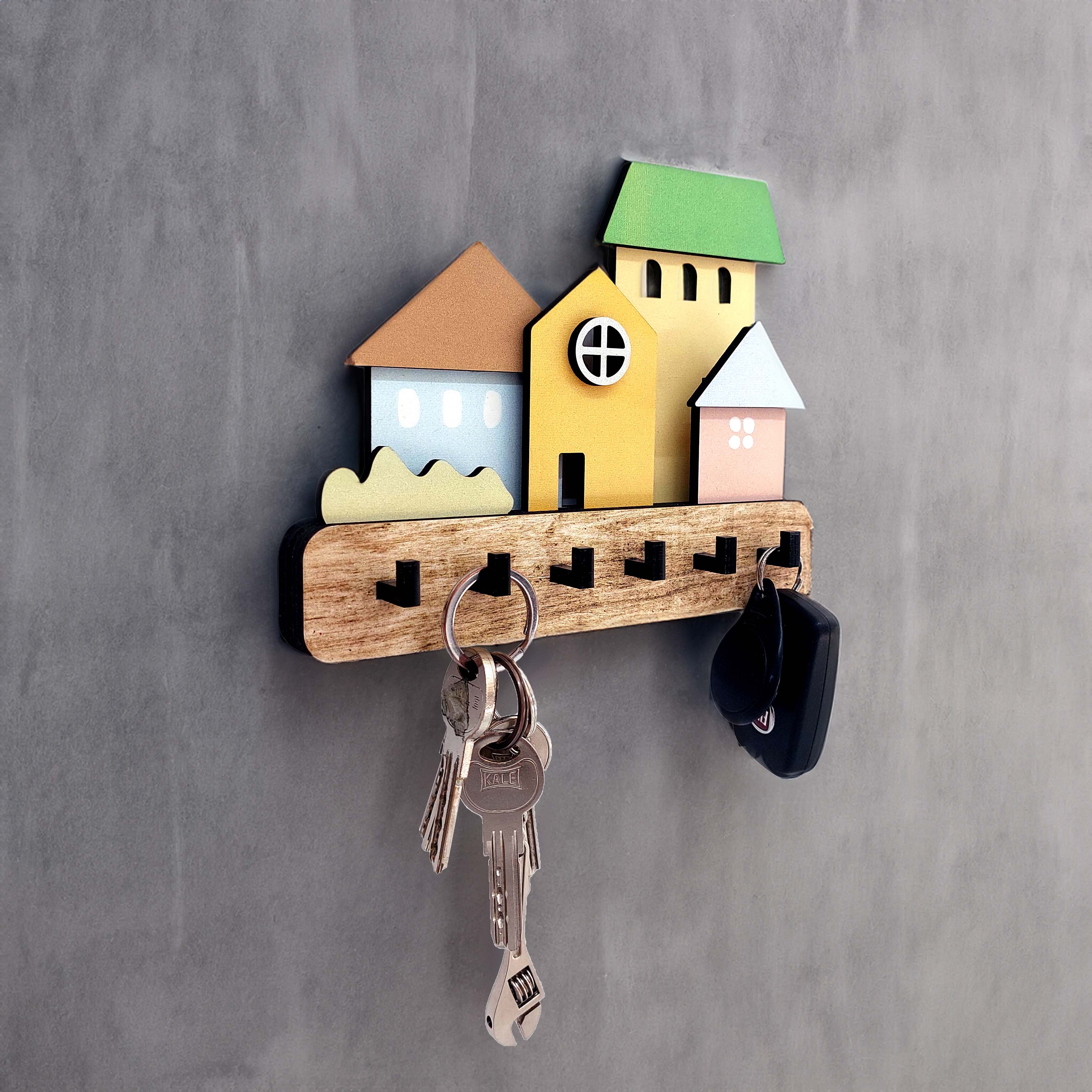 Decorative Size Pastel  Wall Decor Hanger Keychain