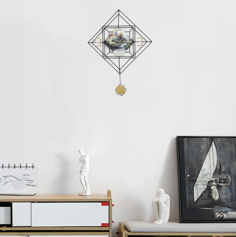 Decorative pendulum wall clock,Wall Decor