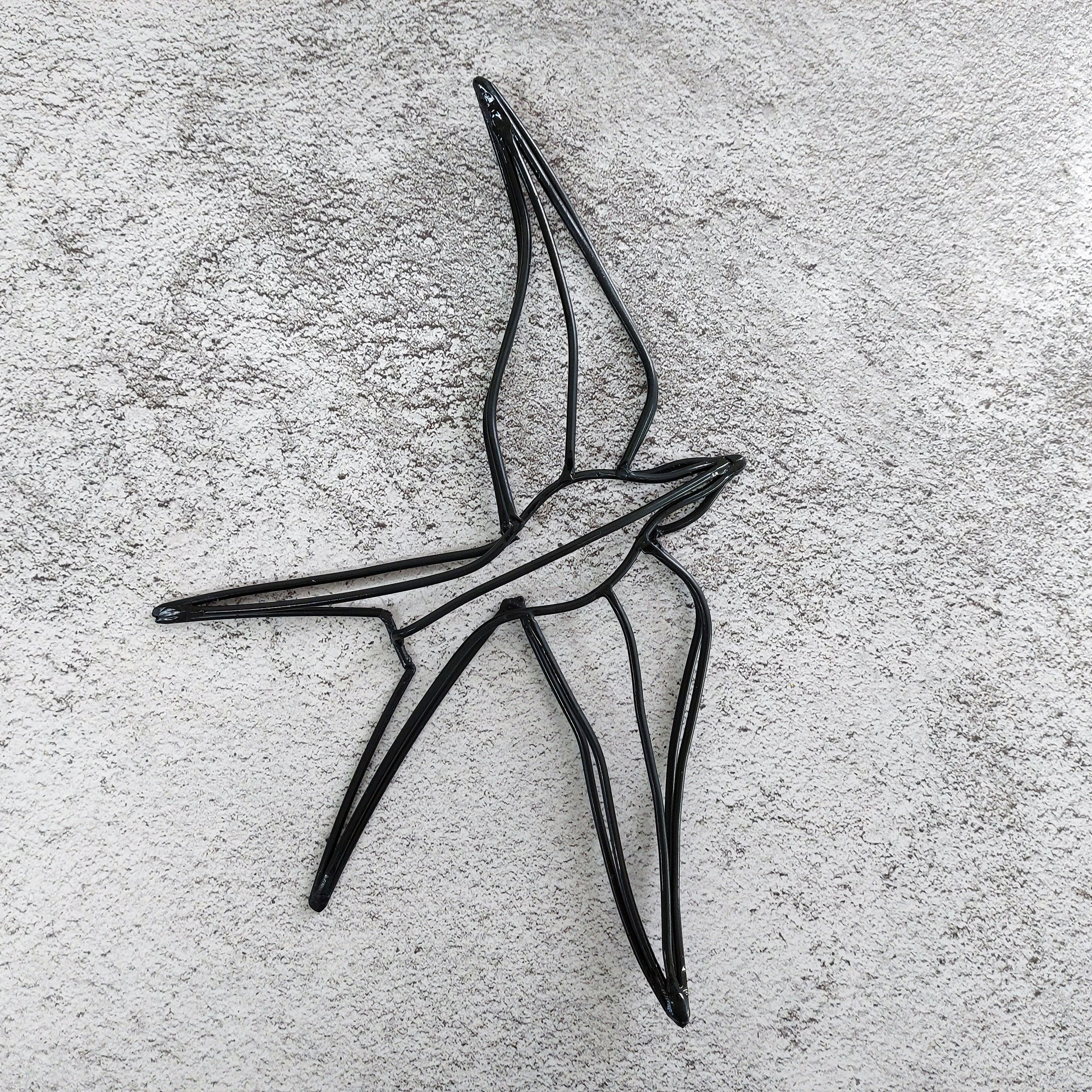 Swallow, Bird Flaying, 3D Handmade,Metal wall decor