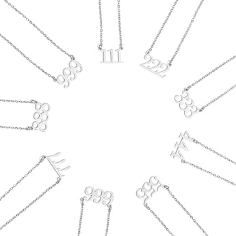 Stainless Steel Angel Number Bracelet (333) – Hypoallergenic & Waterproof - Iron Wire Decor