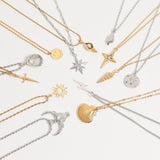 Stainless Steel Charms Set – Love, Lightning & Turquoise Cross Pendants | Waterproof & Hypoallergenic - Iron Wire Decor